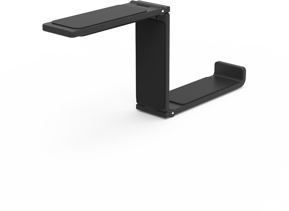 Zalman Aluminum Headset Hanger - Easy attachable to PC or desk - strong magnet - black — afbeelding 1
