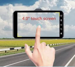 H309 Dual Dashcam 4.0 Inch 1080P/Park Modus/WDR/Wide Angel/G-Sensor/Loop Recording/Night Vision — thumbnail 4