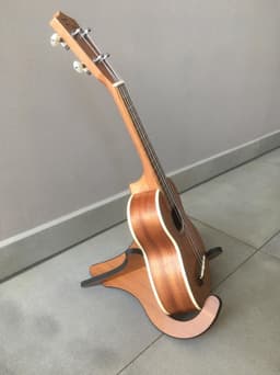 Serafs houten viool- en ukelele standaard voor ukulele en andere kleine instrumenten ukulelestandaard — thumbnail 5