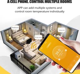 TechU™ Slimme Thermostaat Limit – Zwart – Alleen voor Elektrische Vloerverwarming – App & Wifi – Google Assistant & Amazon Alexa – IFTTT — thumbnail 4