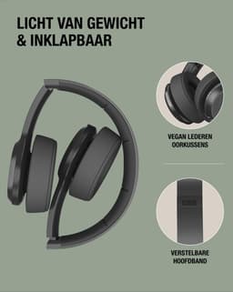 Fresh 'n Rebel Code ANC - Draadloze On-ear koptelefoon met Active Noise Cancelling - Storm Grey — thumbnail 4