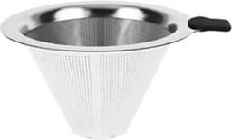 Koffiezetapparaat +RVS Roestvrij Staal Koffiefilter Giet Over Glazen 400ml — thumbnail 5