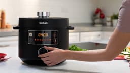Tefal Turbo Cuisine CY7548 - Multicooker - Zwart - 5L - Compact - Digital Display — thumbnail 7