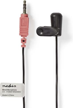 Nedis Microfoon - Apparaat: Notebook / Smartphone / Tablet - Bedraad - 1x 3.5 mm Audio Out — thumbnail 5