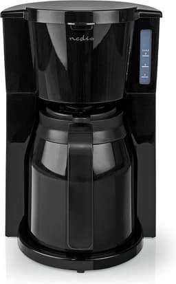 Nedis Koffiezetapparaat – Filterkoffie – 1,0 L – 10 Kopjes – Druppelstop – Zwart — thumbnail 1