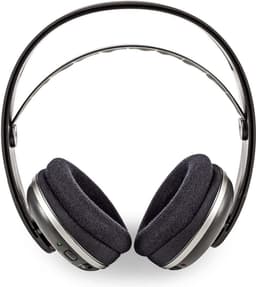 Nedis Draadloze TV-Koptelefoon – Over-Ear – RF – 100 m – 11 uur Batterij – Laadstation – Zilver — thumbnail 10
