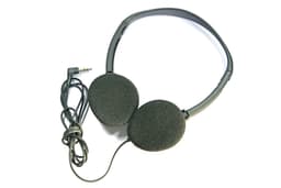 Eduline lichtgewicht hoofdtelefoon zwart draaibare schelpen (schoolklas, school, onderwijs) DKT-KT867BK — thumbnail 2
