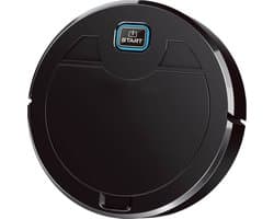 THEROB - Smart robot stofzuiger met anti virus UV licht. (zwart)