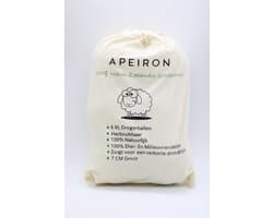 Drogerballen - Droogballen - 6 XL Wasbollen - Droger - Duurzaam - Wasmachine - Wasverzachter - Energie Besparen - Zero Waste - Schapenvacht - Wol