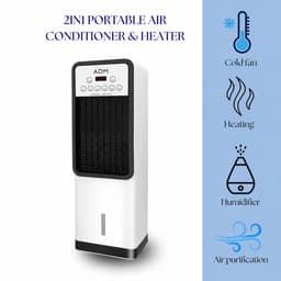 Ventilator met Water Verkoeling in huis - Afneembare 2L Tank - 23 x 20 x 71 — thumbnail 3