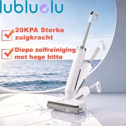 Lubluelu T9 nat- en droogzuiger - 180° ultradunne liggende stand - 20Kpa Draadloze Nat- en droogzuiger met zelfreinigend systeem – LCD-scherm - Alles-in-één vloerreiniger - Geschikt voor Harde vloer — thumbnail 1