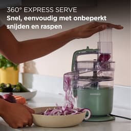 Kenwood MultiPro Go FDP23.140GR - Foodprocessor - Eucalyptus groen - Express Serve - Go collectie — thumbnail 4