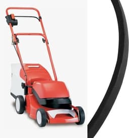 Grasmaaier met V-snaar, geschikt voor Sabo SA 29741 52-140 HMA 813 x 9,5 x 6 mm, zwart — thumbnail 3