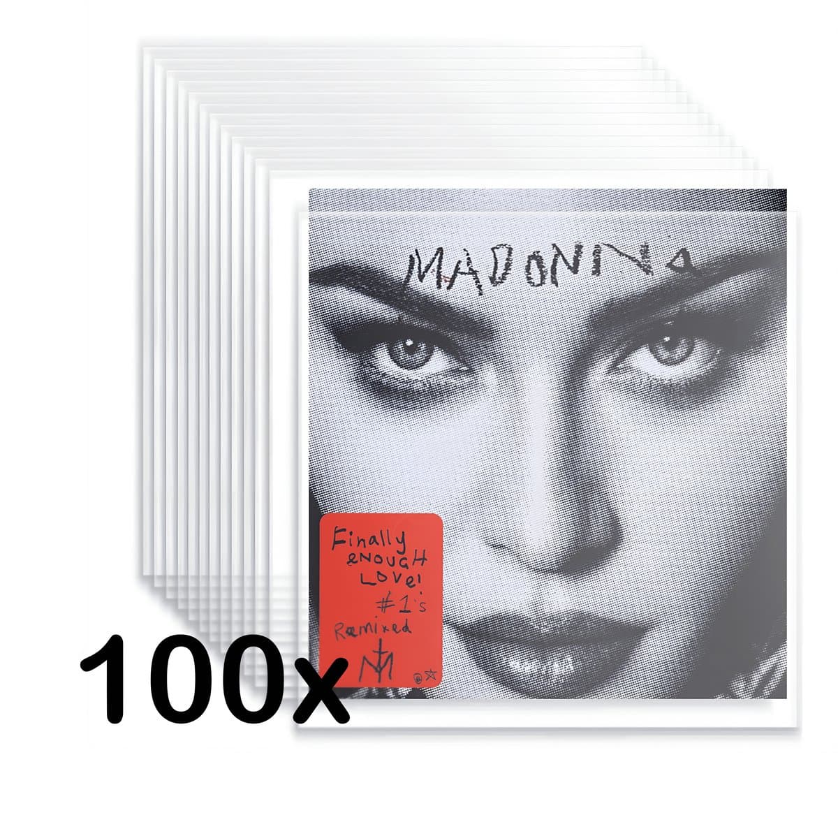 Pinguïn Records LP hoezen 100 stuks – VinylCare Essential ShieldSleeve Record Sleeves - LP hoes - Vinyl hoes – Polyethyleen extra stevig – Beschermhoes – LP beschermhoezen - Buitenhoezen voor standaard LP’s - 100 Micron — afbeelding 1