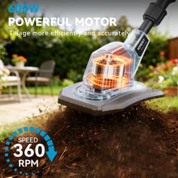 Solidchoice - Draadloze Tuinsnijder met 2 Batterijen en Accessoires — thumbnail 3