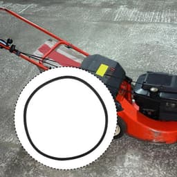 Grasmaaier V-riem - Compatibel met Sabo SA 29741 52-140 HMA - Hoogwaardige rubbermateriaal - Buitenomtrek 813 mm - Verbeterde transmissie-efficiëntie - Geschikt voor onderhoudstechnici - Maaier — thumbnail 4