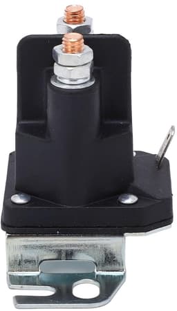 Magneetstarter Relais - Start Solenoïde - Grasmaaier Reparatie - Directe Vervanging - 12V 2 Aansluitingen - Metaal — thumbnail 1