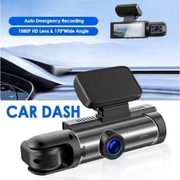 Dashcam Auto - Dashboard Camera - Veilig Rijden - Dubbele Camera - 1080p - Zwart — thumbnail 3