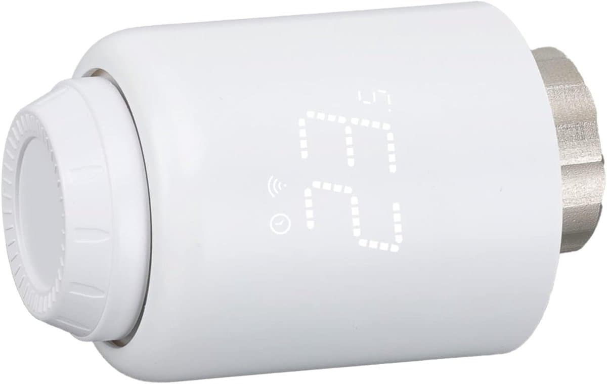 Slimme Radiatorklep - Thermostaat Klep - Huis Verwarmen - Draadloze Controle - M30 x 1.5 mm - Wit — afbeelding 1