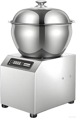 Elektrische Mixer - Deegmachine Keuken - Bakken Deeg Maken - Krachtige Kneedfunctie - 5kg/8kg Capaciteit - Zilver — thumbnail 1