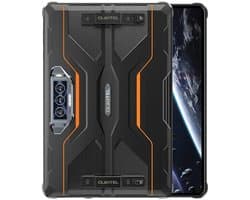 Rugged Tablet Oukitel RT8 4G 11 2K Helio G99 6GB 256GB A13, 20000-33W, Night vision 20MP, Black w Orange