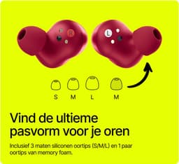 Fresh 'n Rebel Twins Elite 2 - Krachtige Bluetooth Oordopjes met Hybride Actieve Noise Cancelling - 47 uur Speeltijd - Multipoint verbinding - Draadloos en Waterdicht (IPX4) (Berry Red) — thumbnail 3