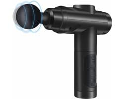 Ploutos® Massage Gun - Draadloos Massage Pistool - Massage Pistool - Massage-gun - Zwart - 28cm x 24cm x 7cm