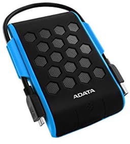 Externe Harde Schijf - Opslagapparaat - Data Veilig Opslaan - IP68 Waterdicht - 2 TB - Zwart Blauw — thumbnail 2