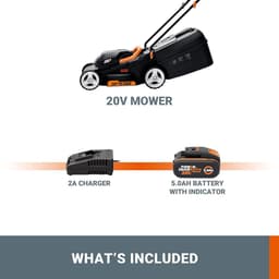 Accugrasmaaier - Draadloze maaier - Gazon onderhoud - Borstelloze motor - 30 cm maaibreedte - Groen — thumbnail 4