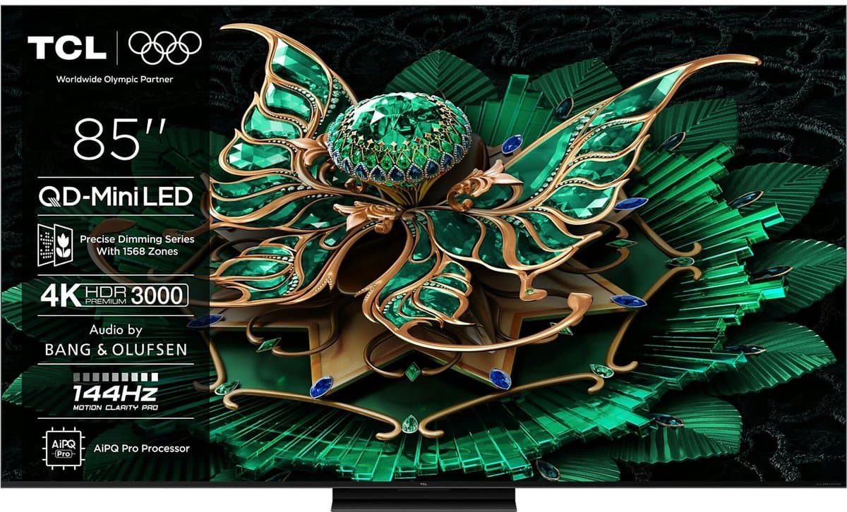 TCL 85C7K - 85 inch - 4K QD-MiniLED - 2025 - Smart TV — afbeelding 1