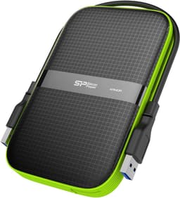 Externe Harde Schijf - Draagbare Opslag - Bestanden Opslaan - Militaire Valbescherming - 1TB Capaciteit - Zwart — thumbnail 3