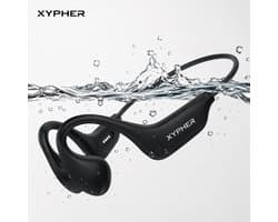 Xypher® Wave Bone Conduction Headphone - Sport Oortjes Draadloos - Hardloop Hoofdtelefoon - koptelefoon fietsen sport - open ear - Bluetooth 6.0 - waterdicht