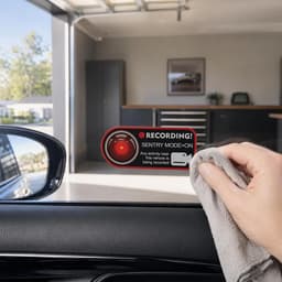 SnelShoppen - 10x Waarschuwingsstickers Dashcam voor Auto, Veiligheid, Camera Registratie, Statistische Stickers, Videobewaking, Ramen Stickers voor V — thumbnail 4
