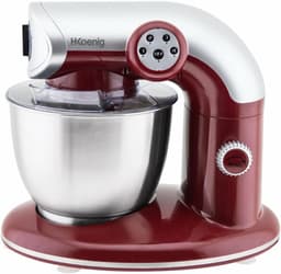 Keukenmachine - Mixer Deegmachine - Bakken en Koken - Krachtige 1000W Motor - 5.5 Liter Kom - Grijs — thumbnail 5