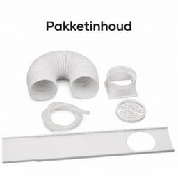 Handson mobiele airco 7000 BTU - Inclusief tijdschakelaar - 3 in 1 - Met afvoerslang - Airco - Slaapkamer of woonkamer - 16 tot 31 graden — thumbnail 4