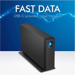 Externe Harde Schijf - Opslagstation Data - Bestanden Opslaan - Aluminium Behuizing - 8 TB - Zwart — thumbnail 5