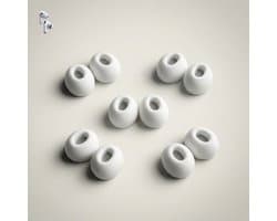 Vervangende oortips voor Apple AirPods Pro 3 - Vervangende oortips in-ear - Replacement ear tips - wit Large