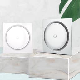 Plafondventilator - Afzuigventilator - Ventilatie - Stille Werking - 8 inch - Zilver — thumbnail 5