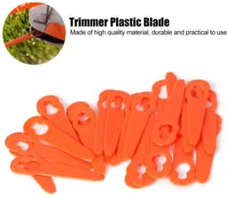 Dailygoods - Trimmerkopbladen - Vervangingsbladen voor grasmaaier - Oranje - Duurzaam kunststof - 24-delige set - Geschikt voor Polycut 2-2 - Herbruik... — thumbnail 5