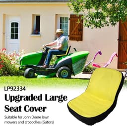 Thijox - Aisny Stoelbekleding voor zitgrasmaaiers, Weerbestendige Grasmaaier Stoelhoes LP92334, Bescherming voor John Deere Grasmaaier en Gator tot 45 — thumbnail 3