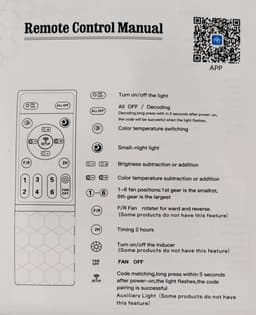 SUMOH® Plafondventilator beweegbaar met lamp licht LED 120 graden brede luchtinlaat – Intelligente App Modern en Veilig Trending afstandsbediening – plafondlamp – Multifunctioneel – Dimbaar – woonkamer slaapkamer volwassenen en Kinderen - WIT — thumbnail 3