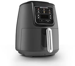 Karaca Air Pro Cook Koz Steel - XL Airfryer – 4L – 1550W – RVS 304 Binnenpan – Space Grey — thumbnail 4