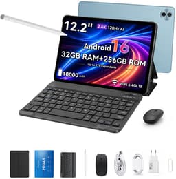 Blackview Tablet MEGA 5 - 12.2 inch - 32GB RAM - 256GB ROM - 10000mAh - Android 16 - Blauw — thumbnail 1