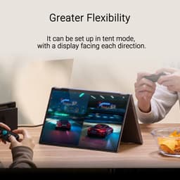 ASUS ZenScreen Duo MB14FCD - 360° Foldable Portable Monitor - Dual USB Type-C mini-HDMI - Dual 14 Inch — thumbnail 3