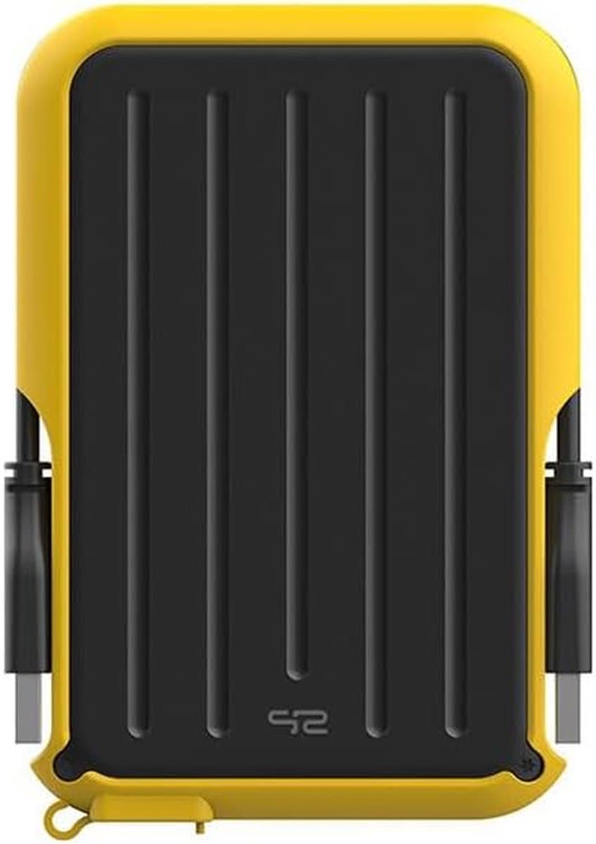 Externe Harde Schijf - Opslagstation - Bestanden Opslaan - Waterdicht IPX4 - 4TB - Geel — afbeelding 1