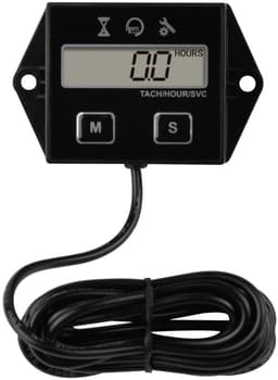Digitale tach urenteller - RPM meter - voor grasmaaier, scooter, tractor en meer - nauwkeurige motorstatus - SnelShoppen — thumbnail 1
