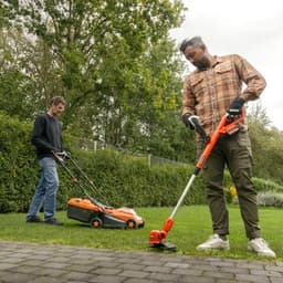 3-in-1 Accu Tuingereedschapset – Grasmaaier, Grastrimmer en Heggenschaar met Accu en Oplader — thumbnail 4
