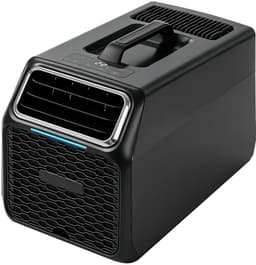 Mobiele Airco - Airconditioner Met Afvoerslang - Koelen En Ontvochtigen - Timer 0,5-24 Uur - 6000 BTU – Kamer En Kantoor – 54,3x31,5x36,3cm – Semi-Transparant — thumbnail 1