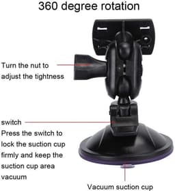 Suction Cup voor Camera - 2 Stuks 65mm HD H3041 - Sterke Zuigkracht — thumbnail 4