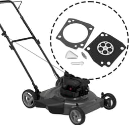 SnelShoppen - Grasmaaier Carburateur Kit 49-899 voor Reparatie Compl Rep 599 - Inclusief Pakkingen, O-ringen, Diafragma's, Nozzles - Slijtvast Rubber — thumbnail 5
